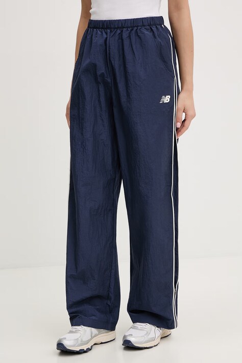New Balance Παντελόνι επίσημο Γυναικεία Sport σκούρο μπλε ψηλή WB61Z1E6NNY