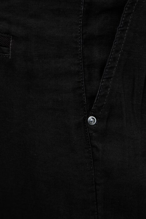 G-Star штани жіночі віскозні Pleated chino — SS26-SPD0RA, чорний — фото 4