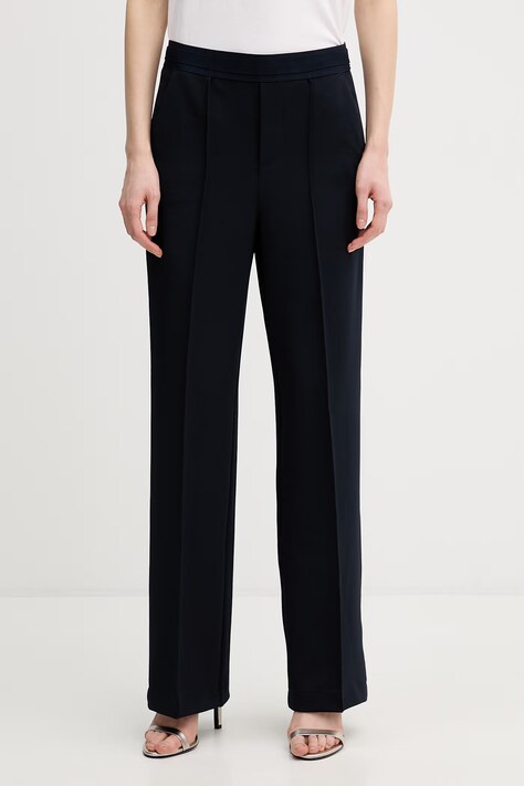 Marc Aurel spodnie damskie granatowe high waist 1295A11104