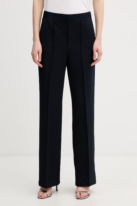 Marc Aurel spodnie damskie granatowe high waist 1295A11104