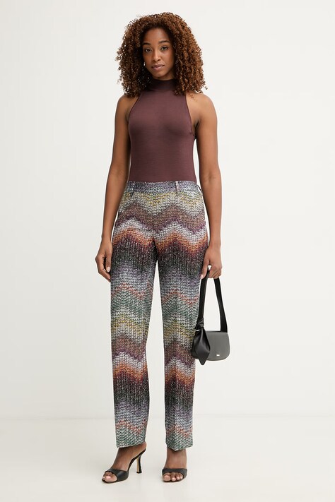 Missoni штани жіночі — SS26-SPD0TD, барвистий — фото 2