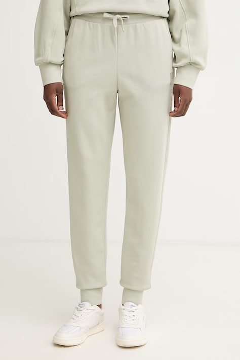 Armani Exchange trenirka ženska bombažna bež klasičen pas XW001733 AF18990