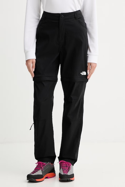 The North Face spodnie trekkingowe damskie Exploration czarne NF0A8EC8JK31