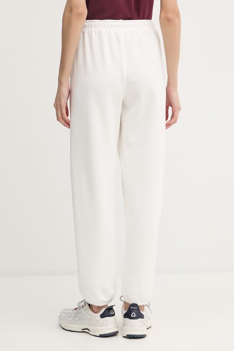 Gant spodnie dresowe damskie bawełniane beżowe high waist 4200500