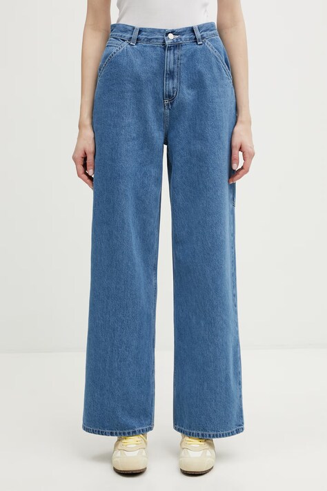 Carhartt WIP W' Jens Pant jeansy luźne damskie niebieskie I036599.160