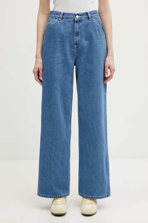 Carhartt WIP W' Jens Pant jeansy luźne damskie niebieskie I036599.160