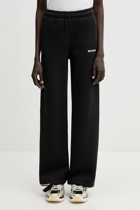 WRSTBHVR Naima spodnie dresowe damskie czarne high waist W8026TT.3445