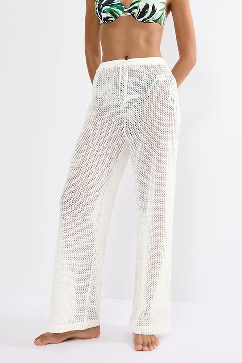 Triumph spodnie plażowe damskie Beach MyWear beżowe 10226465