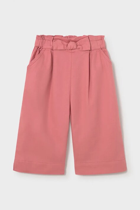 Mayoral spodnie niemowlęce kolor różowy gładkie 1526