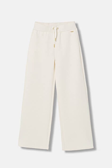 Guess spodnie dresowe dziecięce kolor beżowy J6RB18 KCHR2