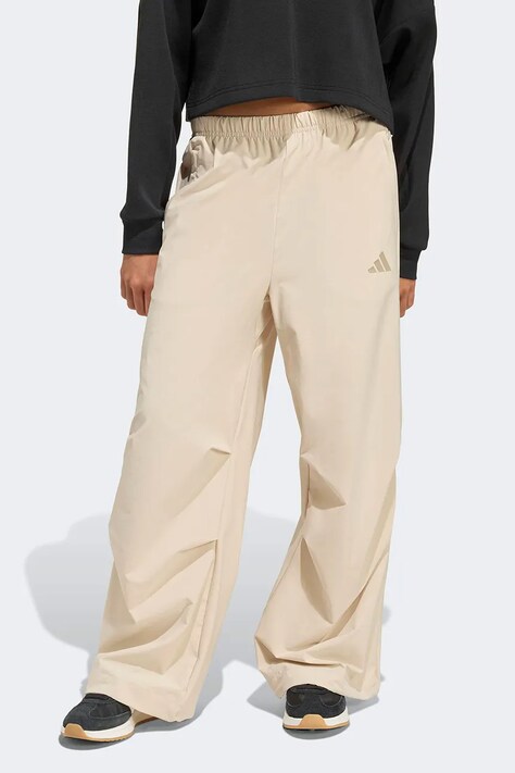 adidas spodnie dziecięce kolor beżowy gładkie KC6864