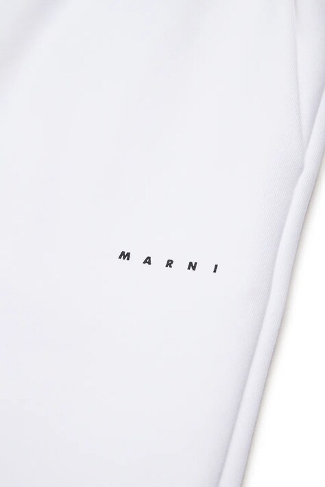 Дитячі бавовняні штани Marni MP190F TROUSERS — фото 4