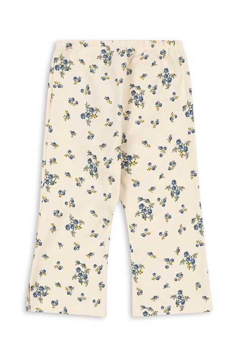 Дитячі бавовняні штани Konges Sløjd DREY SLIT PANTS GOTS — SS26-SPG01W, бежевий — фото 2