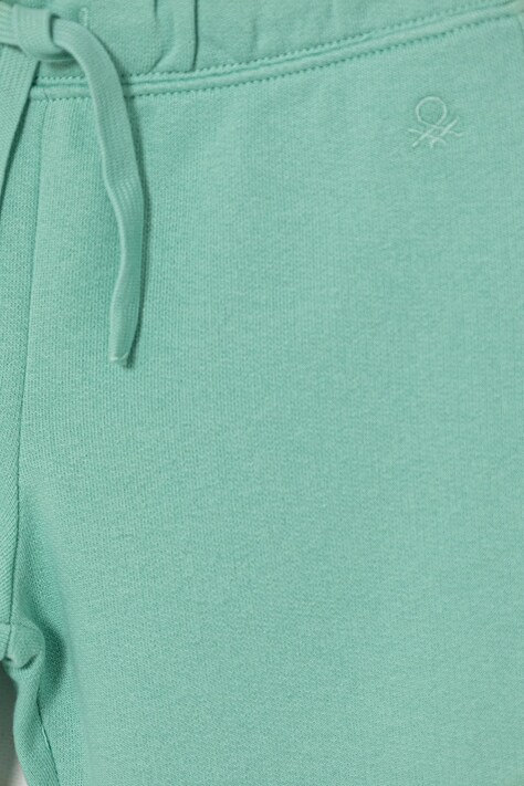 Дитячі бавовняні штани United Colors of Benetton — SS26-SPG02G, бірюзовий — фото 3