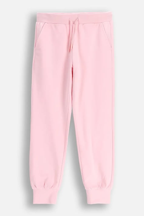 Detské tepláky Coccodrillo ružová farba, jednofarebná, EVERYDAY GIRL