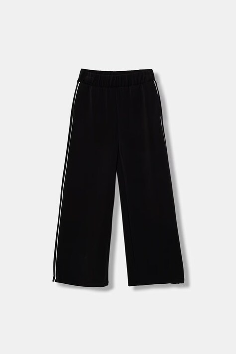 United Colors of Benetton Teplákové nohavice detské čierne 3M9KCF071