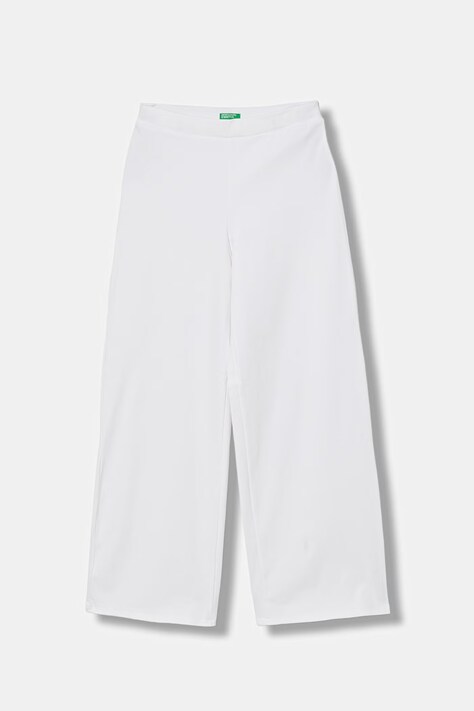 United Colors of Benetton teplákové nohavice detské biele 46D6CE04C