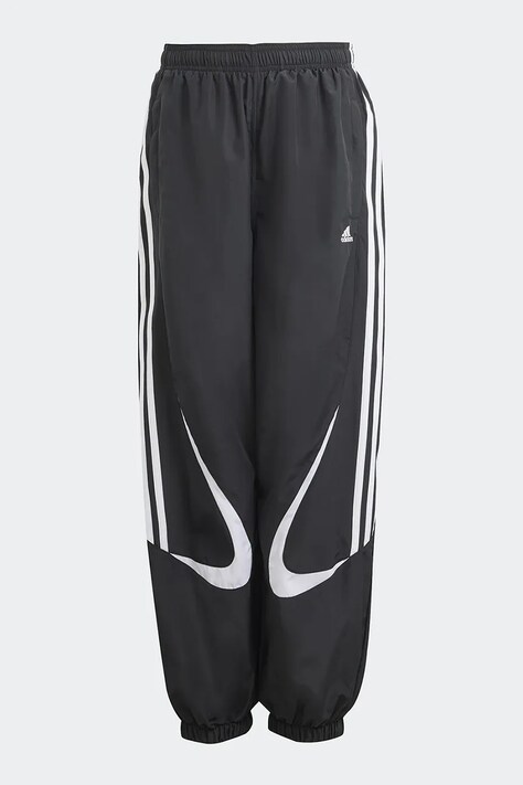 adidas Originals spodnie dresowe dziecięce kolor czarny wzorzyste KC9561