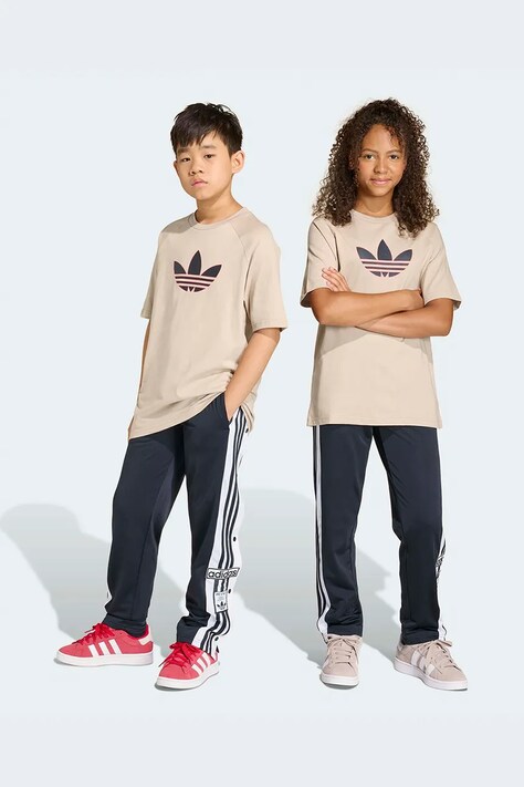 adidas Originals spodnie dresowe dziecięce kolor czarny z aplikacją KD3989