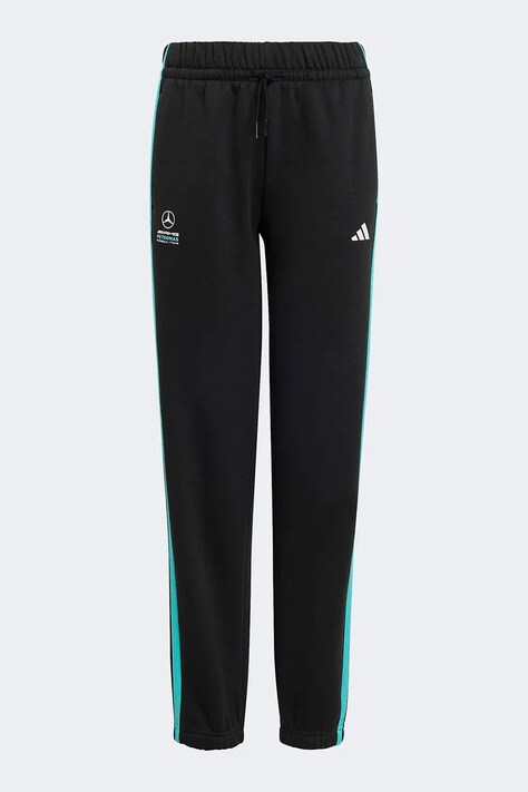 Dječji donji dio trenirke adidas Performance MERCEDES boja: crna, s aplikacijom, KE5921