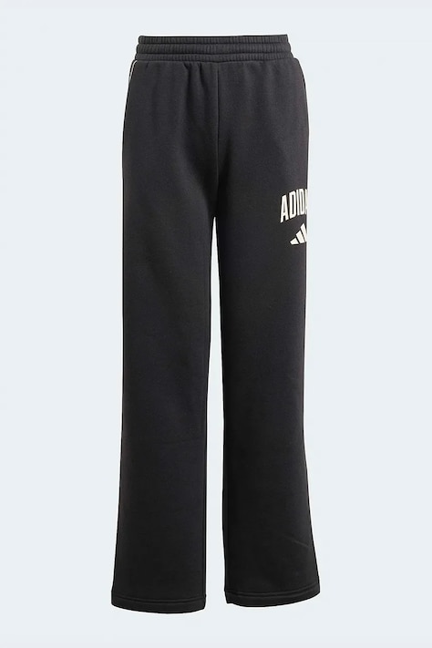 adidas pantaloni de trening pentru copii culoarea negru, cu imprimeu, KC4573