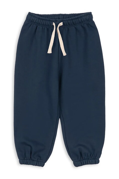 Konges Sløjd spodnie dresowe dziecięce LOU SWEAT PANTS OCS kolor granatowy gładkie KS104942