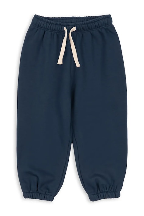 Konges Sløjd spodnie dresowe dziecięce LOU SWEAT PANTS OCS kolor granatowy gładkie KS104942