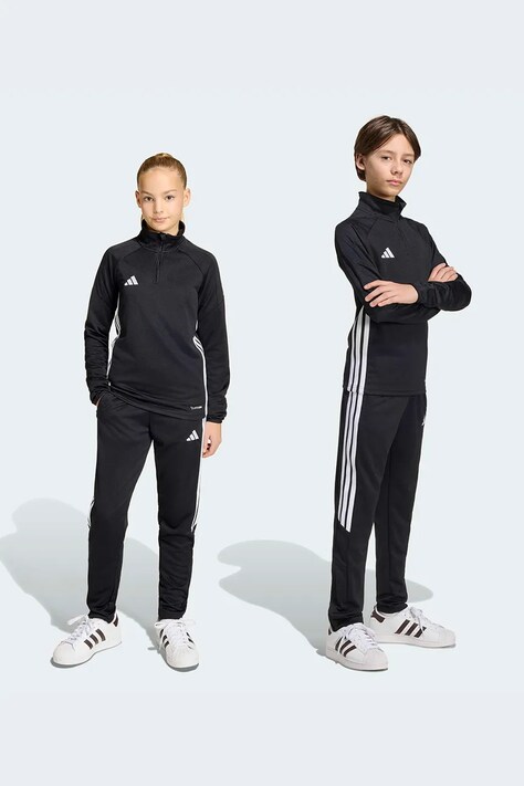 Παιδικό φούτερ adidas Performance χρώμα: μαύρο, KE4052