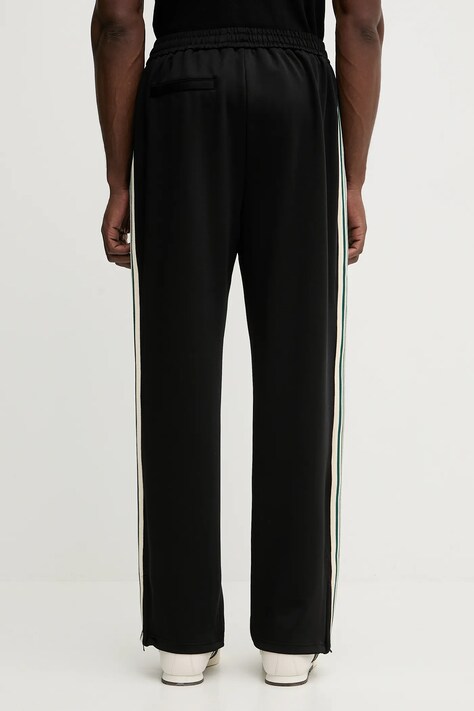 Represent pantaloni tuta Taped Track uomo colore nero con applicazione MLM100774.01