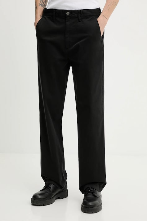 Tommy Jeans spodnie męskie kolor czarny proste DM0DM22649