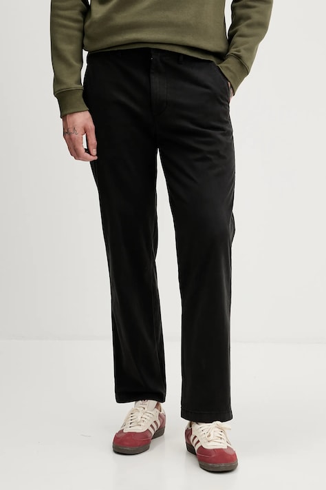 Tommy Jeans spodnie męskie kolor czarny w fasonie chinos DM0DM22650