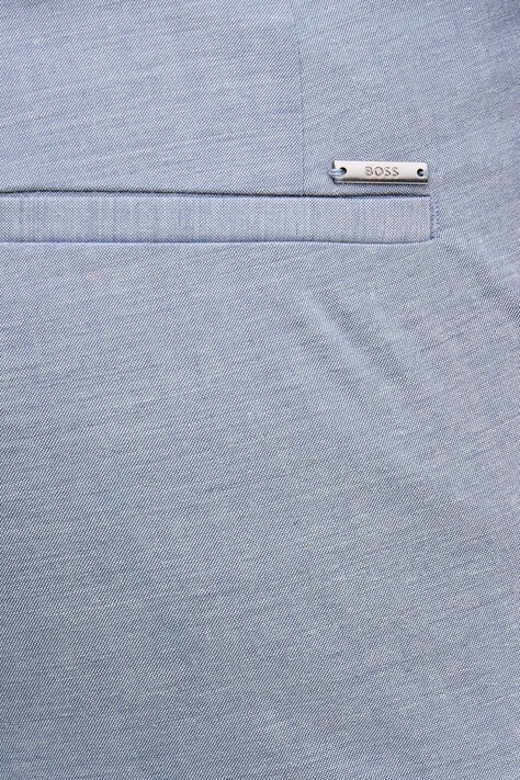 Штани з додаванням вовни BOSS H-Genius-253 — SS26-SPM01C, блакитний — фото 4