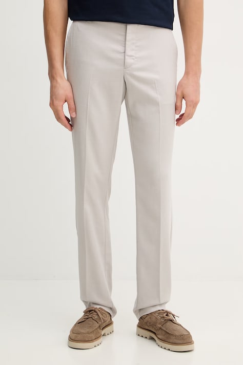 Hlače Guess MYRON boja: siva, chinos kroj, M6RB91 WJ352