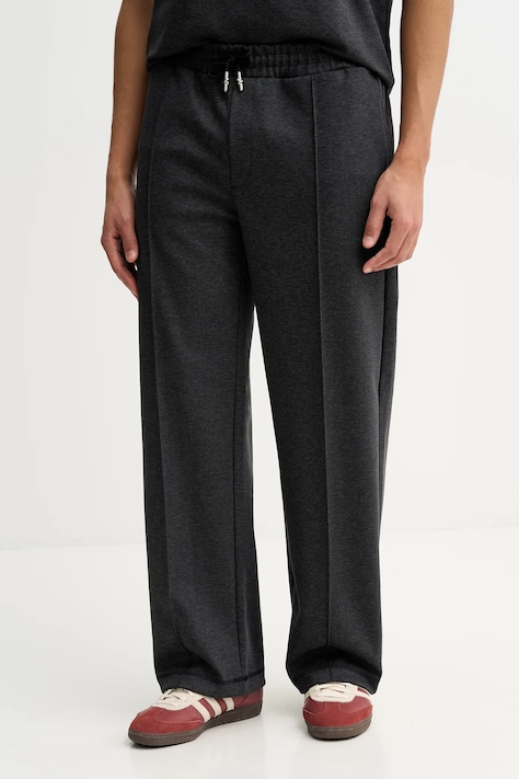 Παντελόνι HUGO Dineto χρώμα: γκρι, 50553432