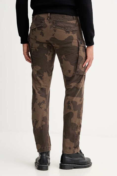 Бавовняні штани G-Star Rovic Zip 3D Regular Tapered — SS26-SPM041, зелений — фото 3
