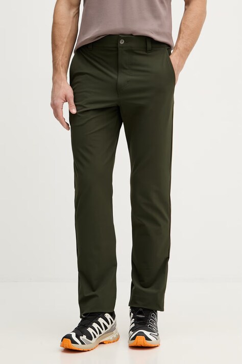 Columbia spodnie trekkingowe męskie ROC zielone 2142151