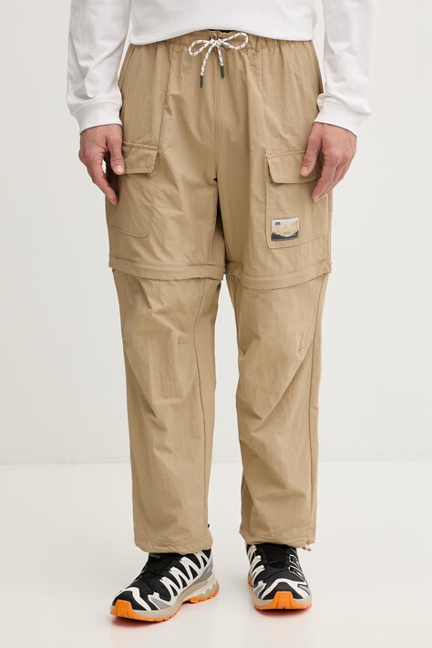 Columbia spodnie męskie Acker Rock beżowe regular waist 2157081