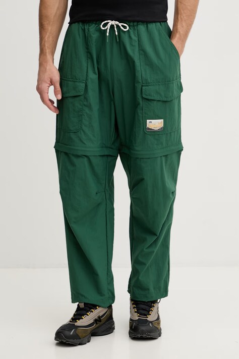 Columbia spodnie męskie Acker Rock zielone regular waist 2157081