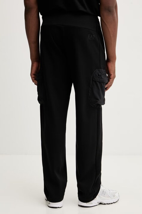 Спортивні штани EA7 Emporio Armani — SS26-SPM059, чорний — фото 3