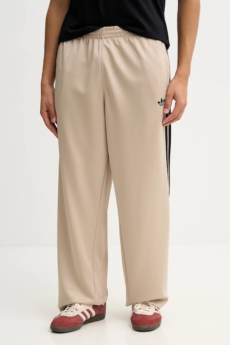 adidas Originals spodnie dresowe męskie kolor beżowy z aplikacją KC8527