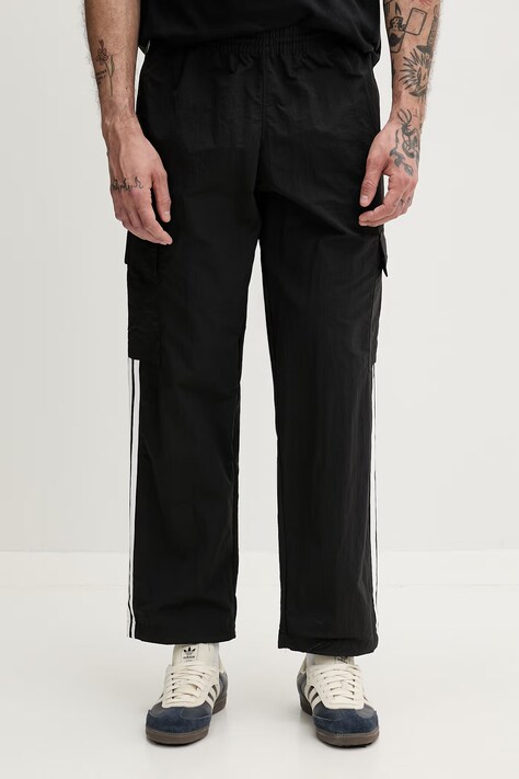 adidas Originals spodnie dresowe męskie czarne high waist KE2927