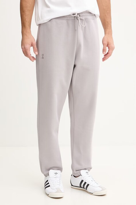 On spodnie dresowe Club Collective męskie kolor fioletowy gładkie 1MG10774425