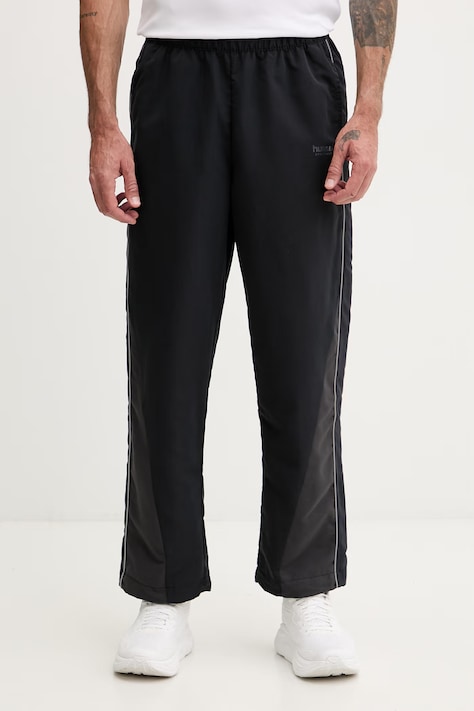 Hummel spodnie męskie czarne high waist 232448