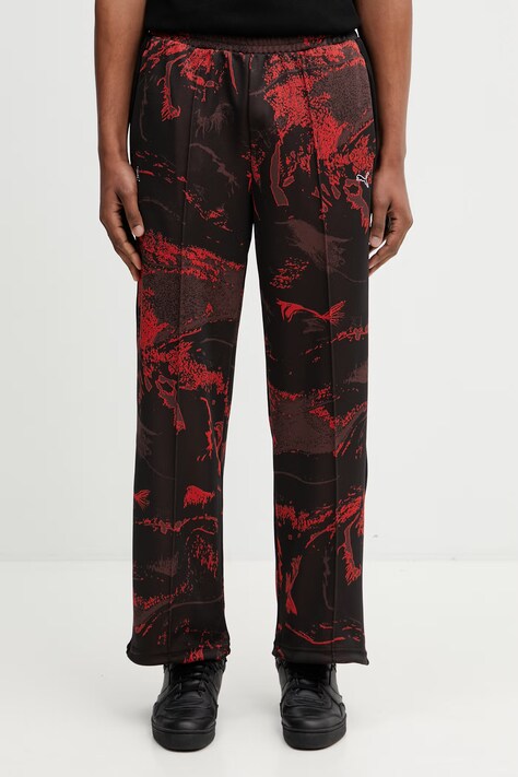 Puma x Ahluwalia spodnie dresowe męskie czarne regular waist 635236