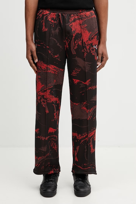 Puma x Ahluwalia spodnie dresowe męskie czarne regular waist 635236
