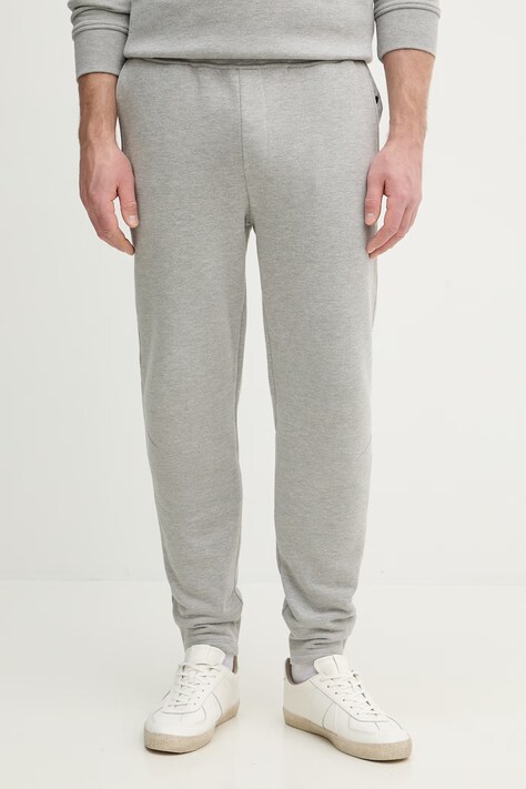 Trussardi spodnie dresowe męskie kolor szary melanżowe P8018500075N