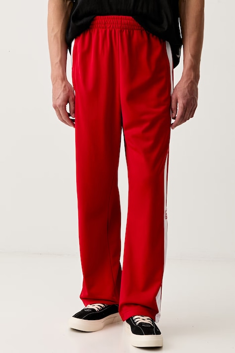 adidas Originals pantaloni de trening pentru bărbați ADIBREAK TP roșii high waist KD4093
