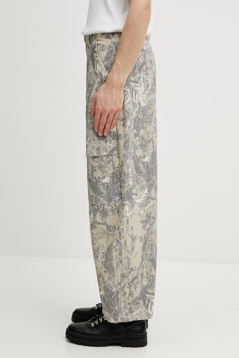 adidas Originals spodnie bawełniane CARGO WORKPANT męskie kolor beżowy w fasonie cargo KG6443