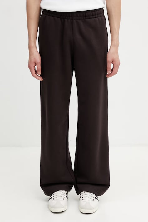 Lacoste спортивні штани бавовняні чоловічі коричневі regular waist XH1661