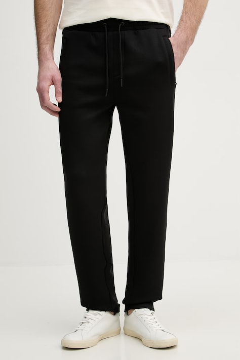 Karl Lagerfeld spodnie dresowe męskie czarne regular waist 562901.705016
